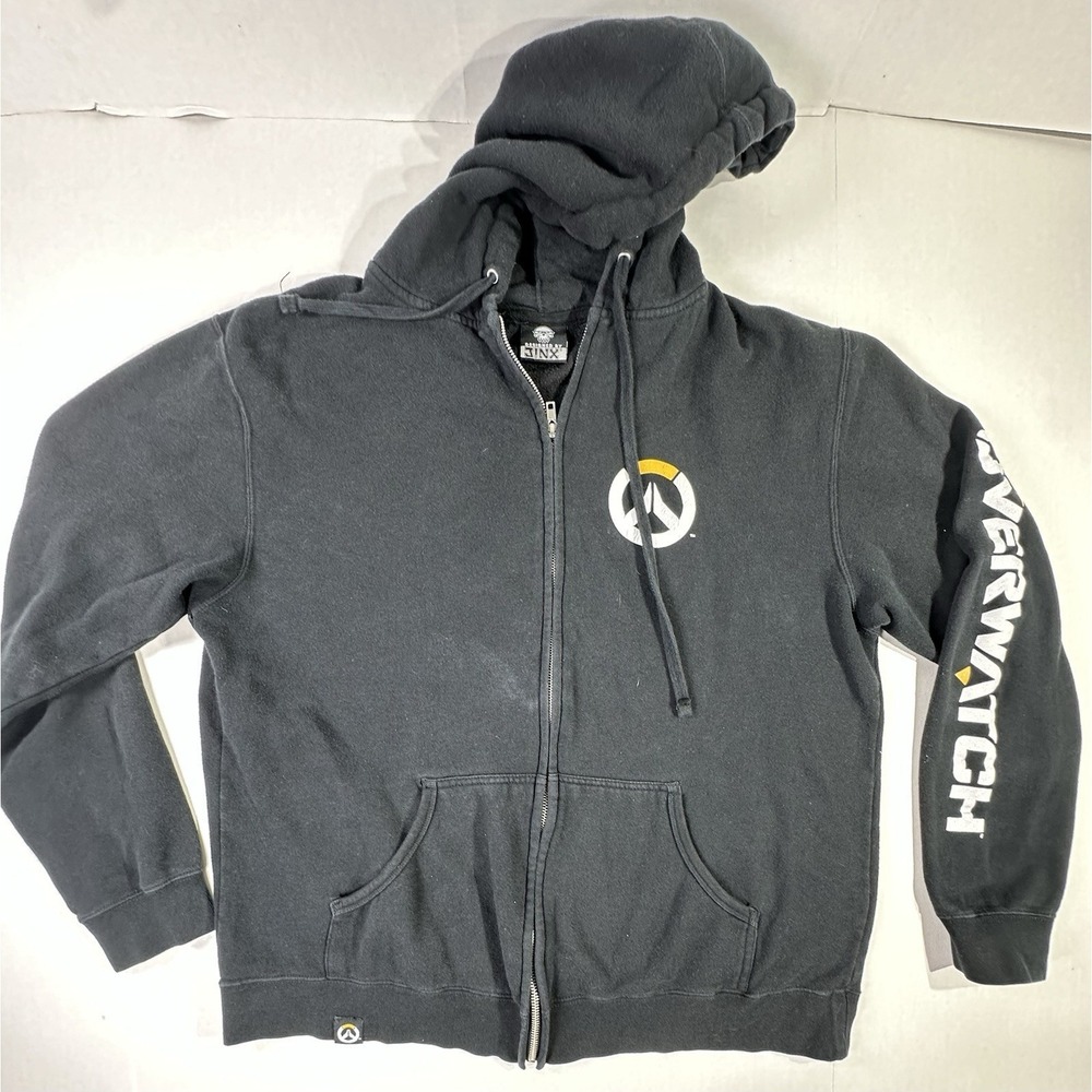 Overwatch Blizzard JINX Zip-Up Hoodie Black XL